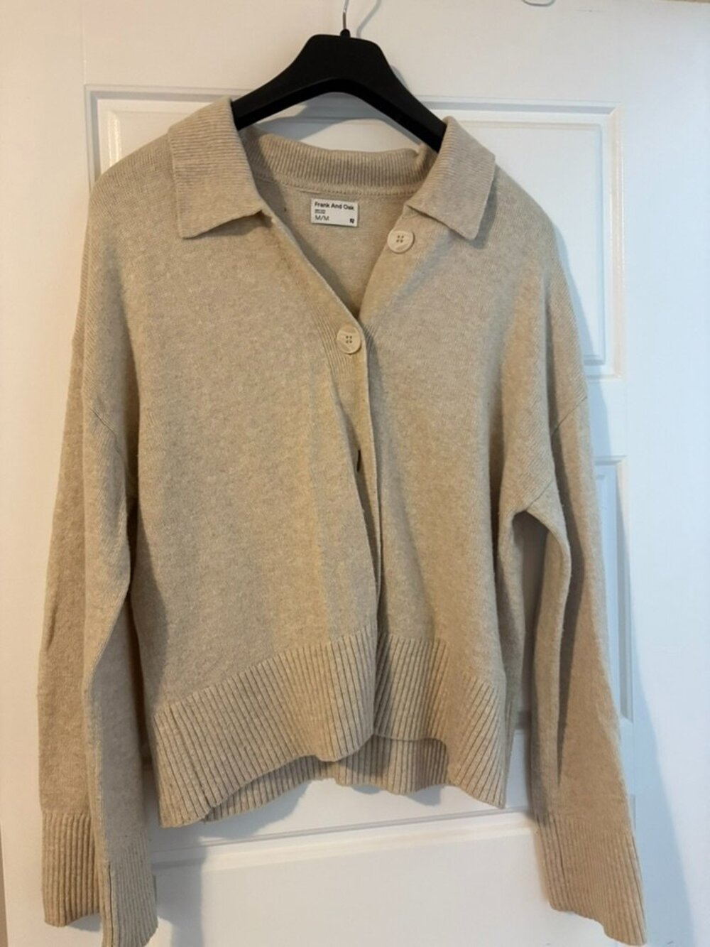 Frank & Oak bell-sleeve cardigan